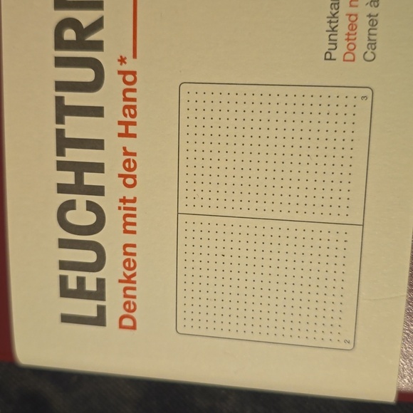❤️BUY 5 GET 3 FREE   Leuchtturm1917 Dotted Notebook Medium (A5), Retail $25.50US - Picture 5 of 12